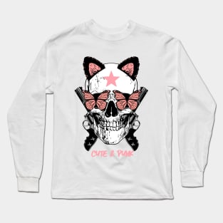 Cute Punk Girl Long Sleeve T-Shirt